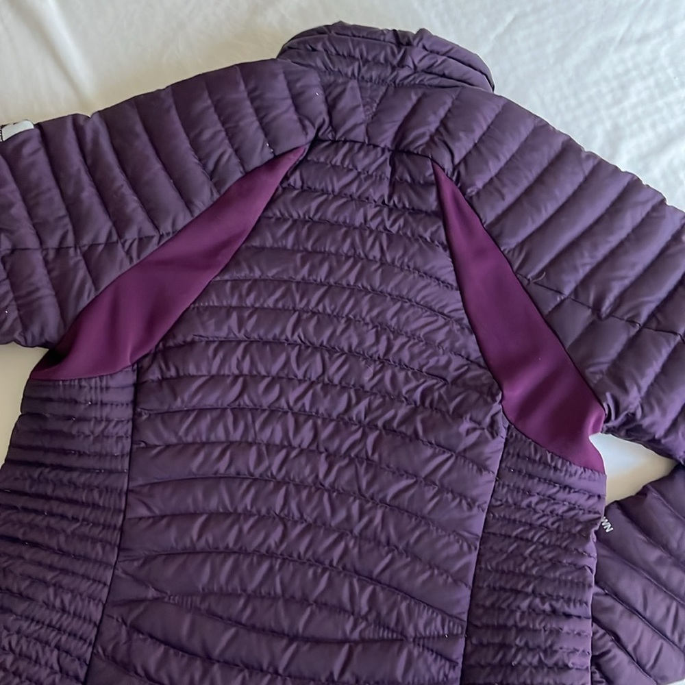 Eddie Bauer Storm 800 Insulated Goose Down Puffer Jacket Purple - Picture 8 of 9